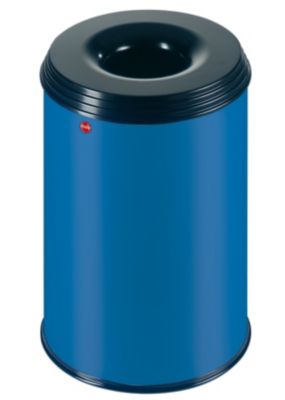 Hailo ProfiLine safe 30, flammenlÃ¶schender Papierkorb, blau
