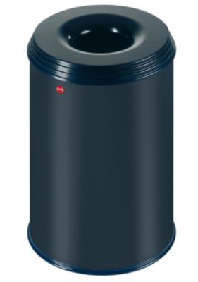 Hailo ProfiLine safe 30, flammenlÃ¶schender Papierkorb, schwarz