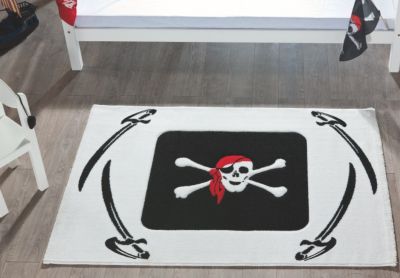 Teppich Pirat, mit schwarzem SÃ€bel