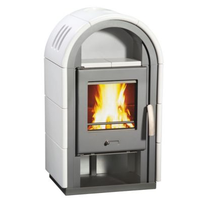 Kaminofen Mars Keramik Vanilla - ohne Rohrset und Glasplatte Preisvergleich