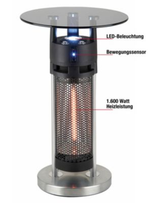 Heiztisch 1200 Watt ST-HT35 mit 3 Bewegungssensoren