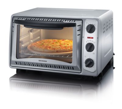 Severin TO 9488 Toastofen mit Umluftfunktion, silber