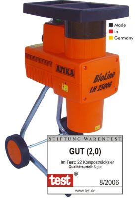 Atika LH 2500 G Leise-WalzenhÃ€cksler - Made in Germany