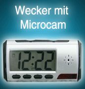 ALL .SPOT Radio-Wecker mit Microcam