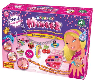 Giochi Bindeez Mineez SchmuckkÃ€stchen mit 500 Perlen