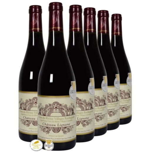 Château Lignane - Côtes du Rhône Villages Rochegude AOC 2010