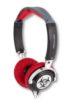 IFROGZ EarPollution Nerve Pipe Headphones - Hazard - Chrome/Black