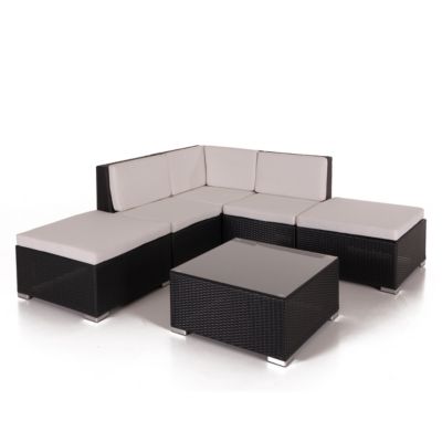 Poly-Rattan Lounge Ecksofa Preisvergleich