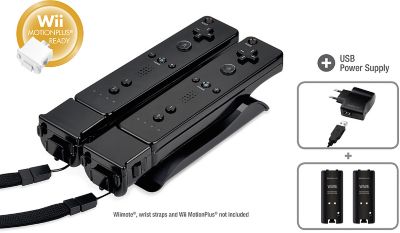 Speedlink WAVE - USB-Charging System Plus for WiiTM, black