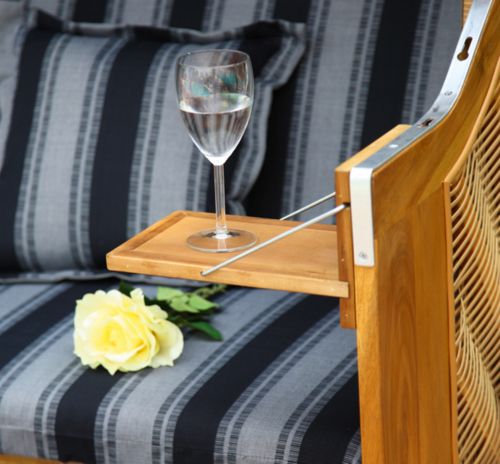 Klapptisch f&uuml;r Strandkorb R&uuml;gen