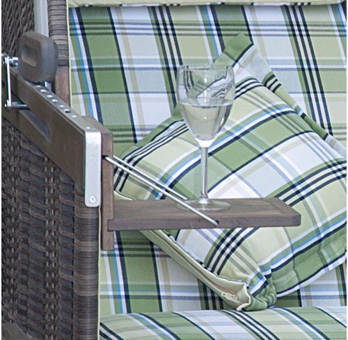 Klapptisch f&uuml;r Strandkorb Fehmarn