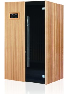 Infrarotkabine Apollo mit 5 Infrarot- FlÃ€chenstrahlern 1820 Watt - Hemlock