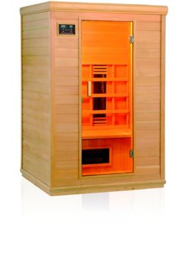 Infrarotkabine Hera 9090 mit 4 Infrarot-Keramikstrahlern - Hemlock