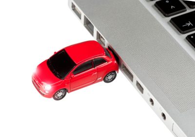 GENIE USB Stick FIAT 500 (2007er Modell) 4GB