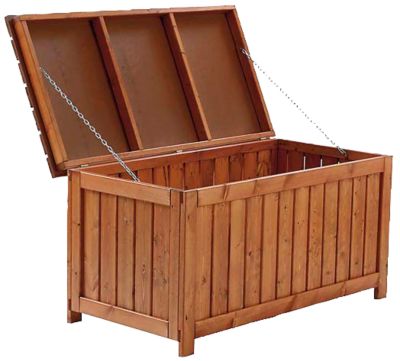 Auflagenbox Linda honigfarbig