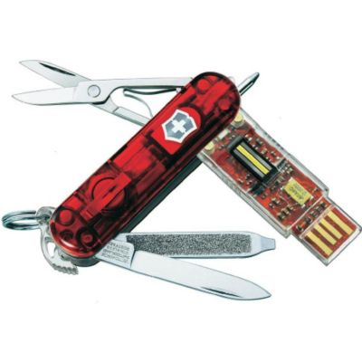 VICTORINOX Secure 8GB inkl. Messer