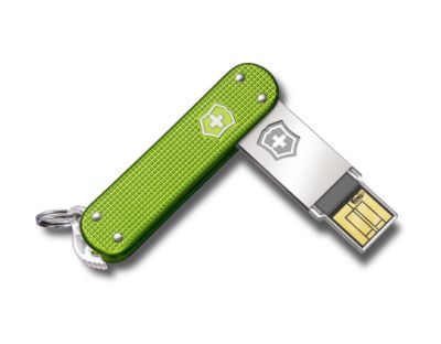 VICTORINOX Slim 4GB Alox GrÃŒn