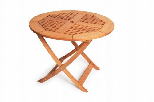 Klappbarer Gartentisch Lima, &Oslash; 100 cm