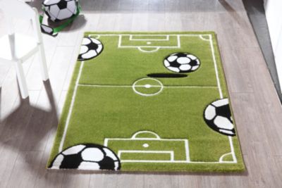 Teppich FuÃball-Spielfeld