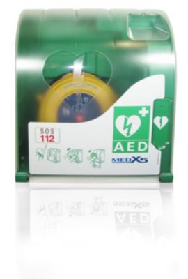 Med X5 Universeller AED Wandkasten fÃŒr Innen mit Alarm