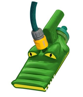 Summer Fun Croco Vac - Venturisauger Set