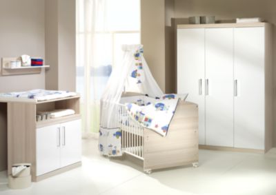 Kinderzimmer CLASSIC-Line NEO, Akazie 3-tÃŒr