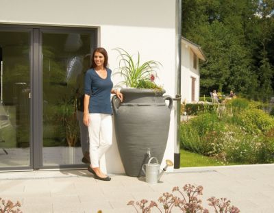 Garantia Antik Wand-Amphore 250 Liter Exclusive Serie, Dark granite