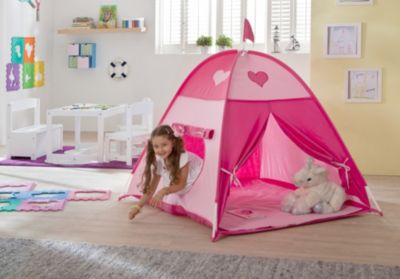 Spielzelt Herz/pink Preisvergleich