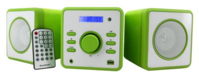 Soundmaster MCD360 CD/MP3 Mini Stereo Anlage Gr&uuml;n Preisvergleich