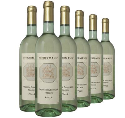 Niedermann WeiÃer Burgunder Pfalz 2010