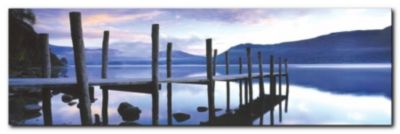 Gerahmtes Bild 150x52 cm - Landschaften V Preisvergleich