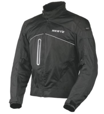 NERVE Run Sommerjacke, schwarz 3XL