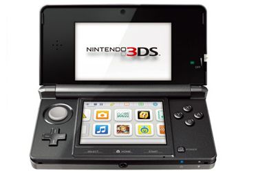 Nintendo 3DS Spielekonsole schwarz