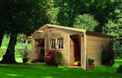 Woodfeeling 28 mm Blockbohlenhaus Radur 2