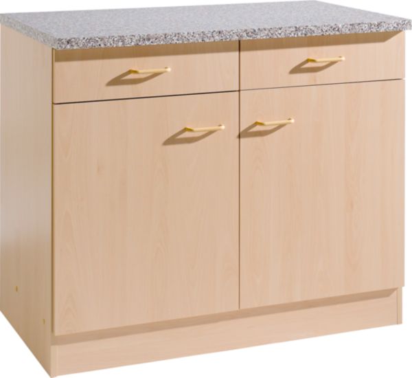Held Möbel "Start" Unterschrank 100, 2-türig, Küchenschrank