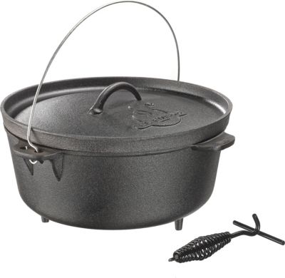 El Fuego Dutch Oven, Kessel, Gulaschtopf, Feuerstelle, Eintopf