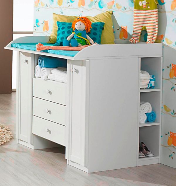 Rauch wickelkommode leni, babykommode, wickelschrank, wickelbett ...