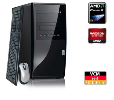 VCM PC-System \"Intoxa\" | AMD Phenom II X4 955 (4x 3,2 Ghz) | Ohne Betriebssyst Preisvergleich