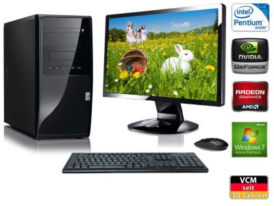 VCM PC-Set (PC+TFT) \"Kottos\" | Intel Pentium DualCore E6700 (2x 3,2 GHz) | Win Preisvergleich