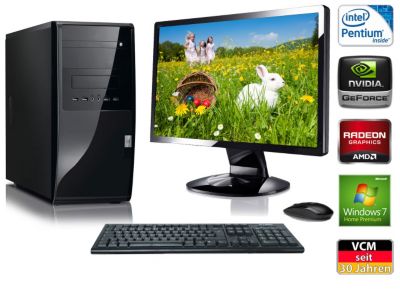 VCM PC-Set (PC+TFT) \"Megairana\" | Intel Pentium G630 (2x 2,7 GHz) | Speicher w Preisvergleich