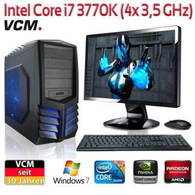 VCM Gaming-PC-Set (PC+TFT) \"Scytab\" | Intel Core i7-2700K (4x 3,5 GHz) | Speic Preisvergleich