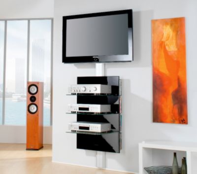 VCM Paneelserie \"Xeno-3\" | Hifi-Halterung f&uuml;r DVD-Player, Receiver etc. Preisvergleich