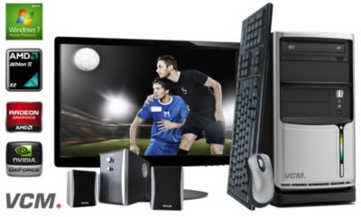 VCM PC-Set (PC+TFT) \"Assonota\" | AMD Athlon II X2 250 (2x 3,0 GHz) | Speicher  Preisvergleich