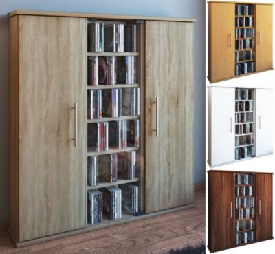 VCM CD / DVD Schrank ´´´´Santo´´´´ | verschiedene Farben