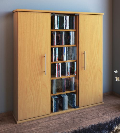 VCM CD / DVD Schrank \"Santo\" | Regal / M&ouml;bel in 6 Farben Preisvergleich