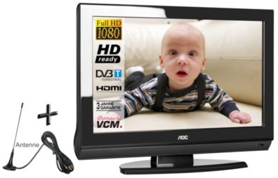 AOC 107 cm (42 Zoll) LCD-Set (TV+Antenne) | Full-HD, DVB-T, HDMI, HD ready, MPEG-4