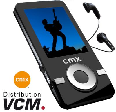 CMX | VCM MP3 Multimedia Player 4,57 cm (1,8 Zoll) \"Stingray 889X\" | 4 GB Preisvergleich