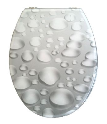 ADOB WC-Sitz \"Toilettendeckel Tivoli\" | Transparenter Deckel und Ring | Verste Preisvergleich