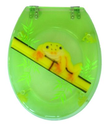 ADOB WC-Sitz \"Toilettendeckel Tivoli\" | Transparenter Deckel und Ring | Verste Preisvergleich