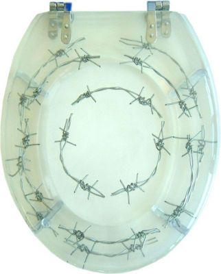 ADOB WC-Sitz \"Toilettendeckel Tivoli\" | Transparenter Deckel und Ring | Verste Preisvergleich